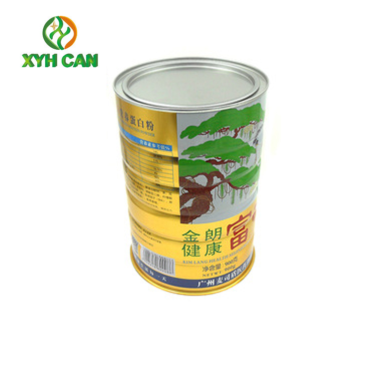 Protein powder tin can 