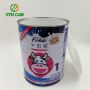 High Quality Metal Tin Cans for 800g Milk Powder with Foil Sealed Plastic Covers 